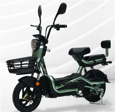 350W bezkomutátorový motor Lithium/olověná baterie Lehký ocelový rám Kotoučové elektrické městské kolo